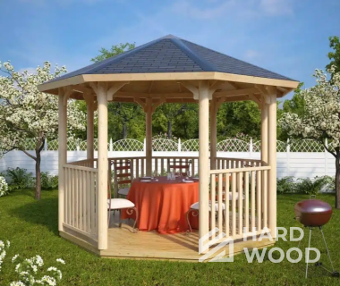 Восьмигранная беседка №81 - фото 1865